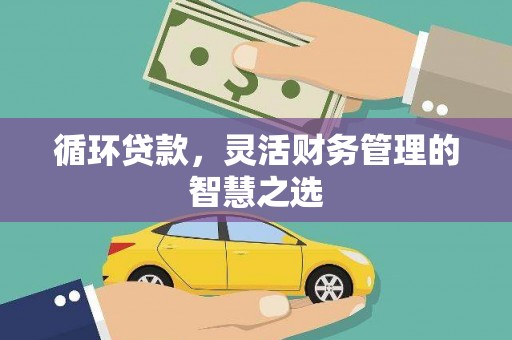 尉犁循环贷款，灵活财务管理的智慧之选