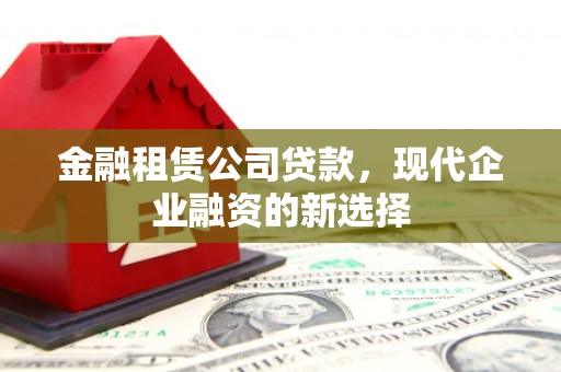 尉犁金融租赁公司贷款，现代企业融资的新选择