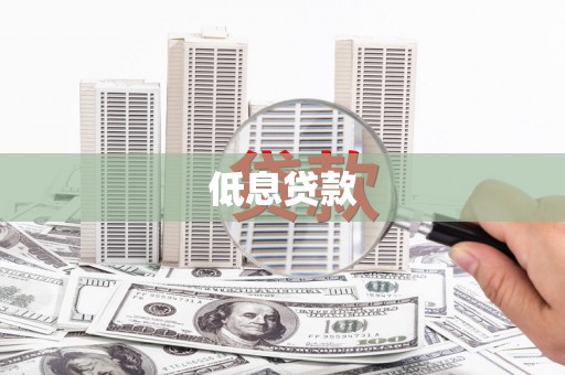 尉犁低息贷款