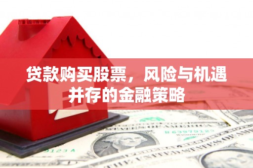 尉犁贷款购买股票，风险与机遇并存的金融策略