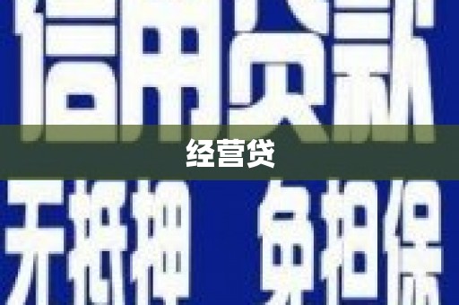尉犁经营贷