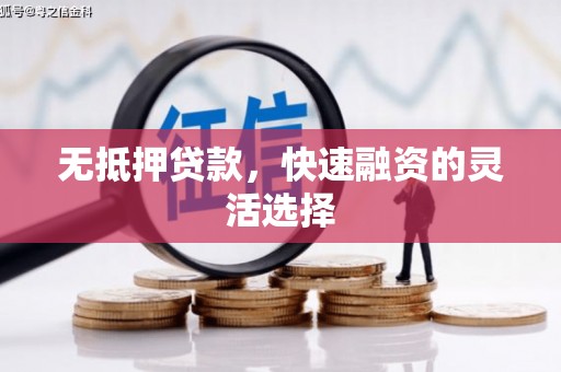 尉犁无抵押贷款，快速融资的灵活选择