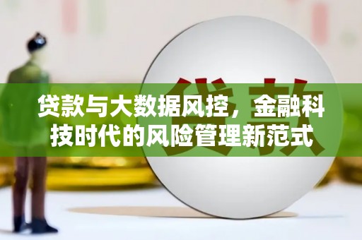尉犁贷款与大数据风控，金融科技时代的风险管理新范式