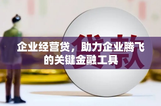 尉犁企业经营贷，助力企业腾飞的关键金融工具