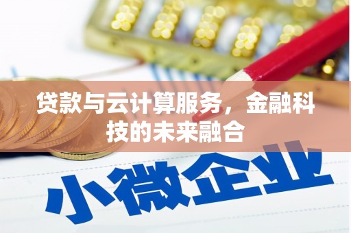 尉犁贷款与云计算服务，金融科技的未来融合