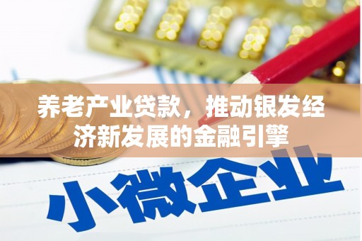 尉犁养老产业贷款，推动银发经济新发展的金融引擎