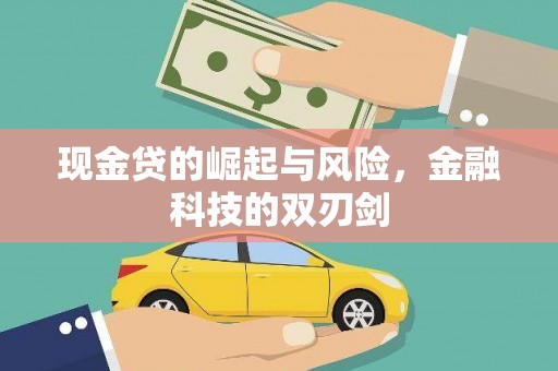 尉犁现金贷的崛起与风险，金融科技的双刃剑