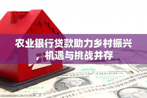 尉犁农业银行贷款助力乡村振兴，机遇与挑战并存