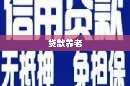 尉犁贷款养老