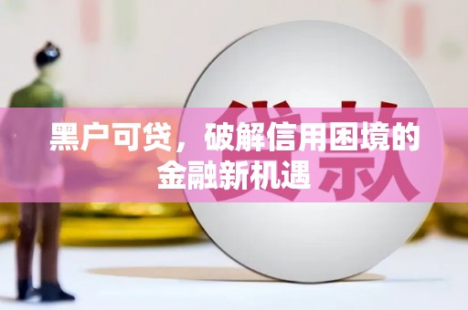 尉犁黑户可贷，破解信用困境的金融新机遇