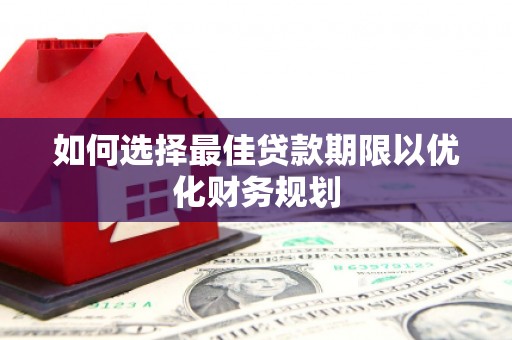 尉犁如何选择最佳贷款期限以优化财务规划